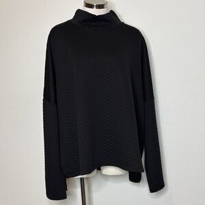 Daily Thread size 3X Black  Quilted Sweatshirt
